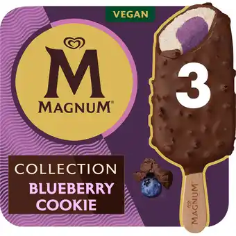 Jumbo Magnum IJs Vegan Blueberry Cookie 3 x 90 ml aanbieding
