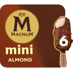 Jumbo Magnum Mini IJs Almond 6 x 55 ml aanbieding