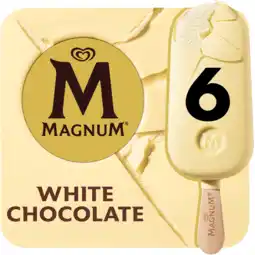 Jumbo Magnum IJs White Chocolate 6 x 100 ml aanbieding