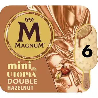 Jumbo Magnum Mini IJs Utopia Double Hazelnut 6 x 55 ml aanbieding