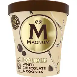 Jumbo Magnum Pint IJs Double White Chocolate & Cookies 440ml aanbieding