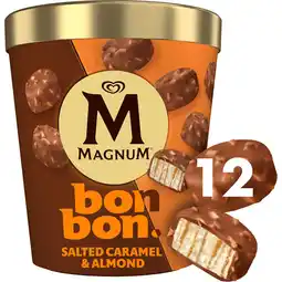 Jumbo Magnum Bonbon IJs Salted Caramel & Almond 12 x 17 ml aanbieding