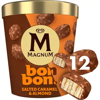 Jumbo Magnum Bonbon IJs Salted Caramel & Almond 12 x 17 ml aanbieding
