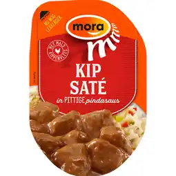Jumbo Mora Kipsaté in Pittige Pindasaus XL 190 g aanbieding