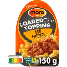 Jumbo Mora BBQ Pulled Chicken Loaded Fries Topping 150g aanbieding
