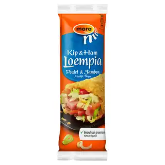 Jumbo Mora Kip & Ham Loempia 175 g aanbieding