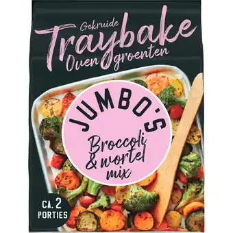 Jumbo Jumbo's Traybake Broccoli & Wortel Mix 450 g aanbieding