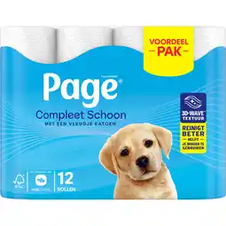 Jumbo Page Compleet Schoon Toiletpapier 12 Rollen aanbieding