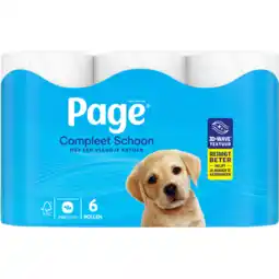 Jumbo Page Compleet Schoon Toiletpapier 6-rollen aanbieding