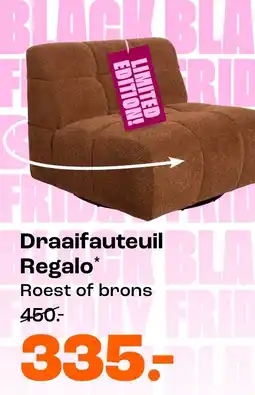 Kwantum Draaifauteuil Regalo aanbieding