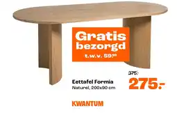 Kwantum Eettafel Formia aanbieding