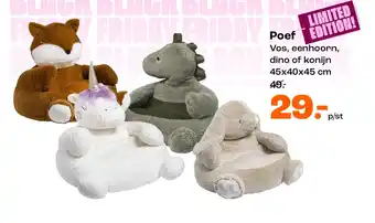 Kwantum Poef aanbieding