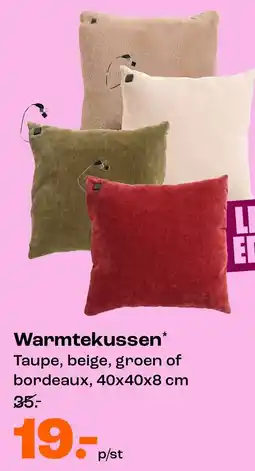 Kwantum Warmtekussen aanbieding