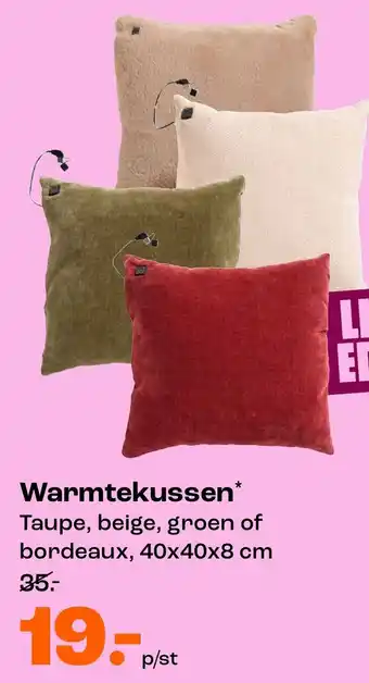 Kwantum Warmtekussen aanbieding
