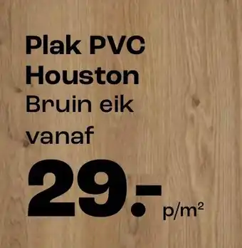 Kwantum Plak PVC Houston aanbieding