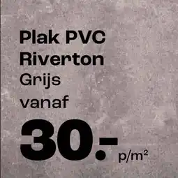 Kwantum Plak PVC Riverton aanbieding
