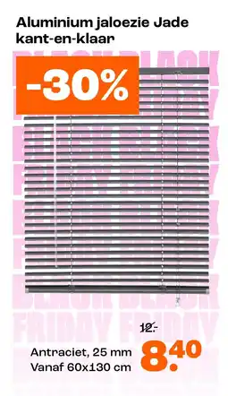 Kwantum Aluminium jaloezie Jade kant en klaar aanbieding