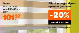 Kwantum Dean aanbieding