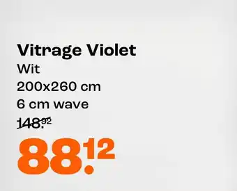 Kwantum Vitrage Violet aanbieding