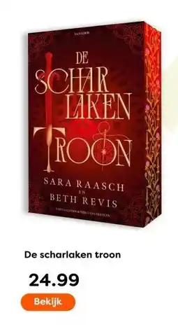 The Read Shop De scharlaken troon aanbieding