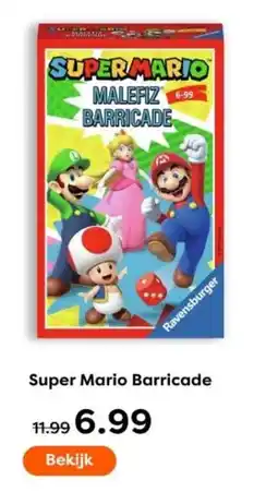 The Read Shop Super Mario Barricade aanbieding