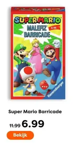 The Read Shop Super Mario Barricade aanbieding