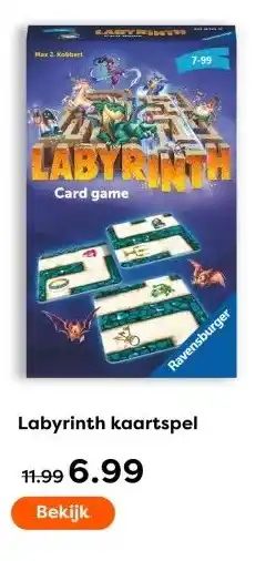 The Read Shop Labyrinth kaartspel aanbieding
