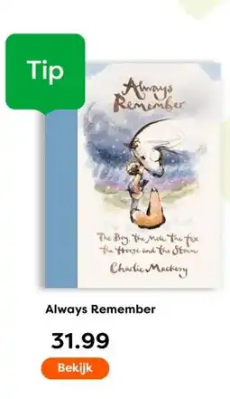 The Read Shop Always Remember aanbieding