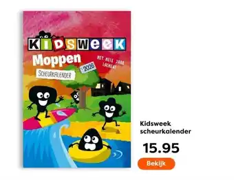 The Read Shop Kidsweek scheurkalender aanbieding