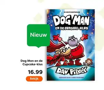 The Read Shop Dog Man en de Cupcake klus aanbieding