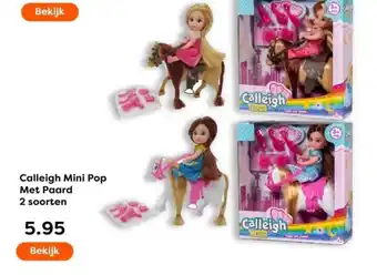 The Read Shop Calleigh Mini Pop Met Paard aanbieding