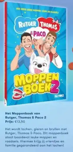 Bruna Het Moppenboek van Rutger, Thomas & Paco 2 aanbieding