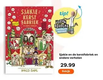 The Read Shop Sjakie en de kerstfabriek en andere verhalen aanbieding