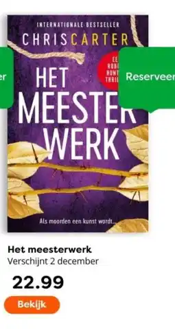 The Read Shop Het meesterwerk aanbieding