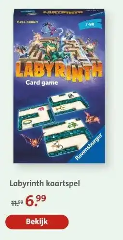 Bruna Labyrinth kaartspel aanbieding