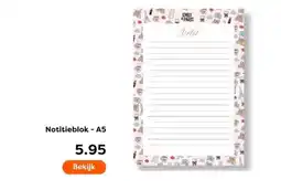 The Read Shop Notitieblok A5 aanbieding