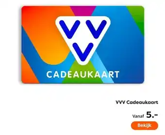 The Read Shop VVV Cadeaukaart aanbieding
