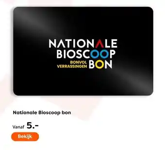 The Read Shop Nationale Bioscoop bon aanbieding