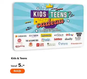 The Read Shop Kids & Teens aanbieding