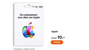 The Read Shop Apple aanbieding