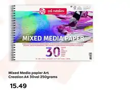 The Read Shop Mixed Media papier Art Creation A4 30vel aanbieding