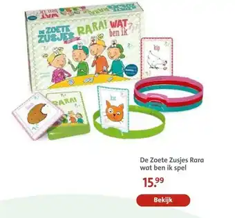 Bruna De Zoete Zusjes Rara wat ben ik spel aanbieding