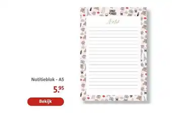 Bruna Notitieblok A5 aanbieding