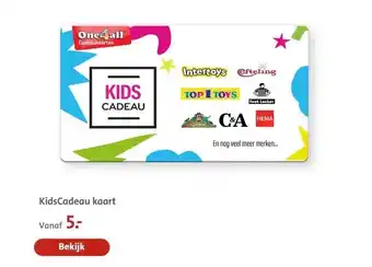 Bruna KidsCadeau kaart aanbieding
