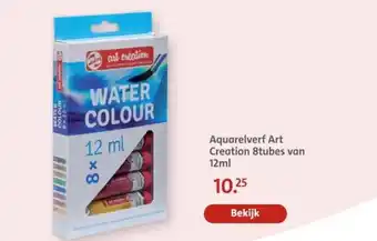 Bruna Aquarelverf Art Creation 8tubes van aanbieding