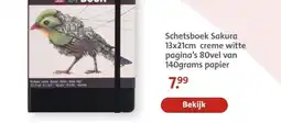 Bruna Schetsboek Sakura aanbieding