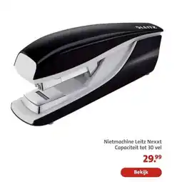 Bruna Nietmachine Leitz Nexxt Capaciteit tot 30 vel aanbieding