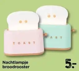 Xenos Nachtlampje broodrooster aanbieding