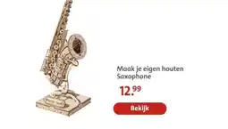 Bruna Maak je eigen houten Saxophone aanbieding