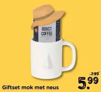 Xenos Giftset mok met neus aanbieding